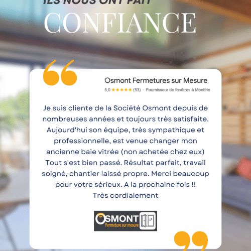 avis client positif osmont