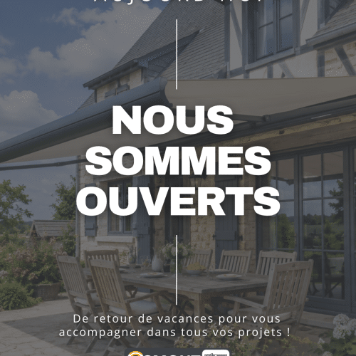 Osmont Fermeture est ouvert !