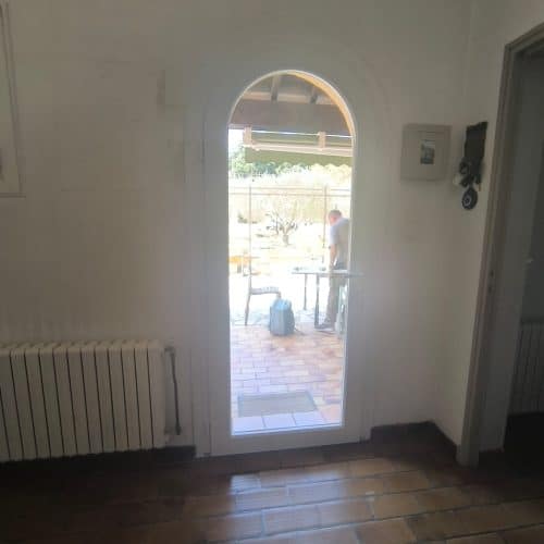 Porte d'entrée en bois Janneau à Comps