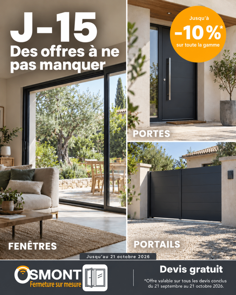 Offre sur toute la gamme osmont
